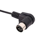 Connector ends of Alpine M-BUS auxiliary input cable