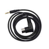 Dimensions and connection detail for M-BUS AUX adapter cable