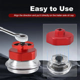 Aluminum Axle Hub Oil Bath Cap Key Service Tool Fit for Dexter 9K 10K Axles K71-704-00 – product image 5