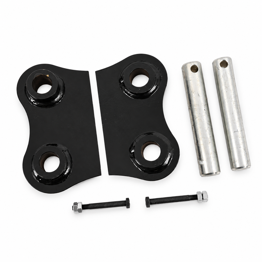 Mini Excavator Weld-On Bucket Attachment Ears, 30mm Pins