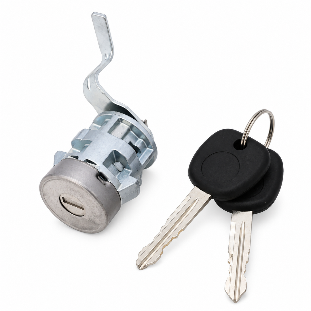 Tailgate Lock Cylinder with Two Keys for 2007-2013 Chevrolet Silverado 25775278