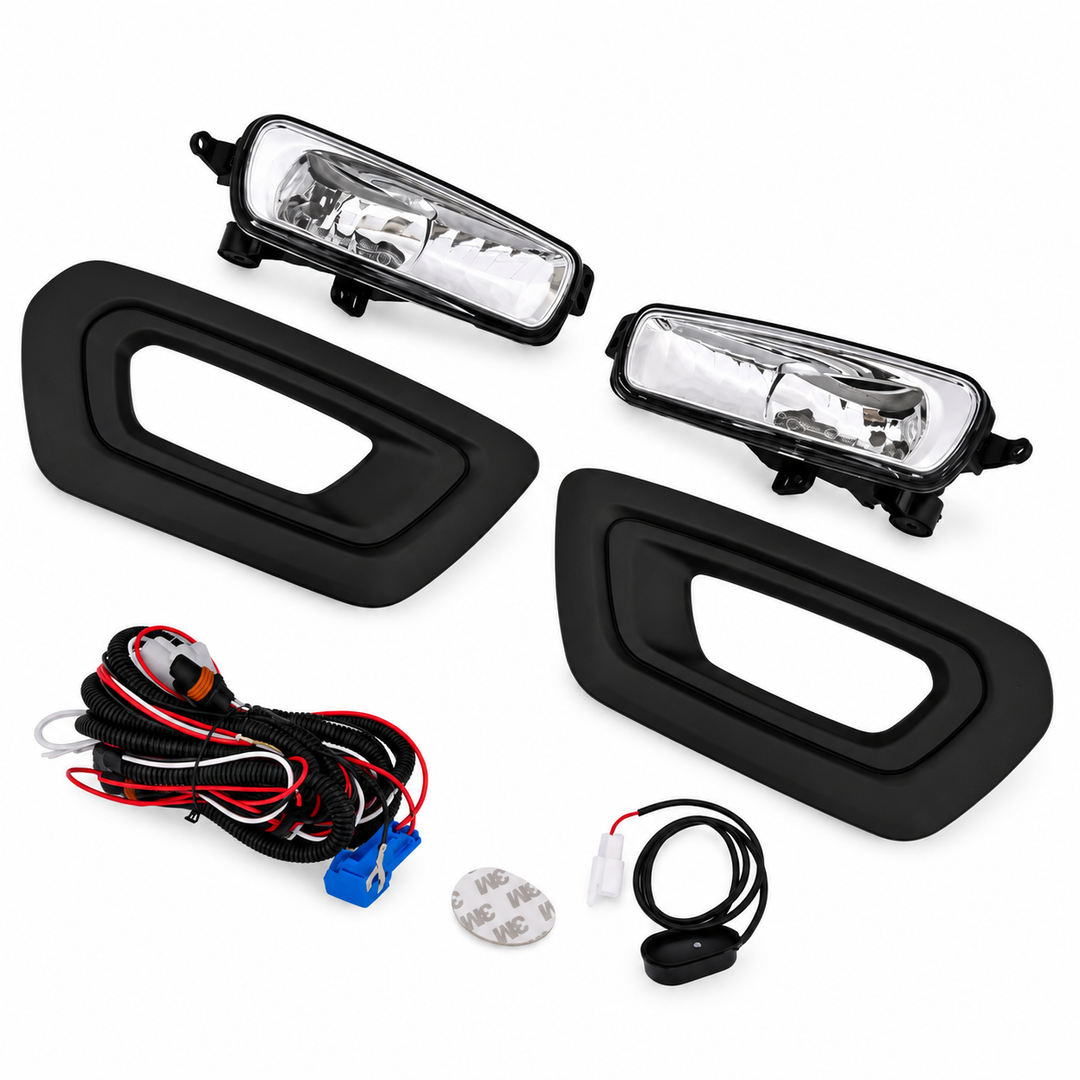 Fog Light Kit with Bezels and Wiring for Ford Transit and E-Transit KK3Z17B814BC