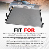 Auxiliary Radiator for Toyota Highlander 2024-25 Grand Highlander 16550-F0060 – product image 11