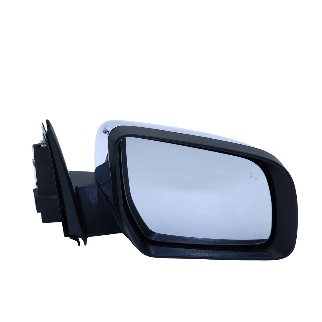 2Pcs Left+Right Chrome Power Fold Heat Mirror with BSM Puddle Lamp For 2019-2023 Ranger KB3Z17682E-KB3Z17683E - view 1