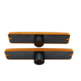 Amber Bumper Signal +Fender Side Marker Light Housings for 1987-95 Jeep Wrangler 56001378 - view 4