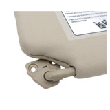 Left Driver Side Beige Sun Visor with Light For 2004-2024 Nissan Titan 96401EZ70B - view 1