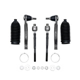 6Pc for Nissan Murano 2009-2014 Front Inner Outer Tie Rod Ends with Bellows 6CS1378 - view 1