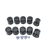 Engine Spin-On Oil Filter 10-Pack For 2018-2021 Toyota C-HR 90915-YZZN1 Black - view 1