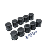 Engine Spin-On Oil Filter 10-Pack For 2018-2021 Toyota C-HR 90915-YZZN1 Black - view 3
