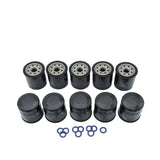 Engine Spin-On Oil Filter 10-Pack For 2018-2021 Toyota C-HR 90915-YZZN1 Black - view 5