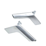 Pair Passenger & Driver Inner Door Handle Matte Chrome for Mercedes C300 GLK350 2047201171-2047201763-2047202663-2047202763 - view 1