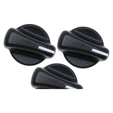 99-06 Dodge Ram Van Jeep Wrangler TJ A/C Heater Control Knob Fan Switch 3pcs 05011218AC - view 1