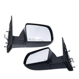 Driver+Passenger Mirror for 14-21 Toyota TUNDRA W/Power Heated BSM Textured Cap 87940-0C430-87910-0C410 - view 1