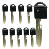 Nissan Infiniti small emergency key insert — ten-piece set