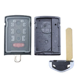 Acura four-button empty replacement smart key case view 5
