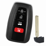 Toyota Camry HYQ14FBC four-button empty key shell — housing and blade