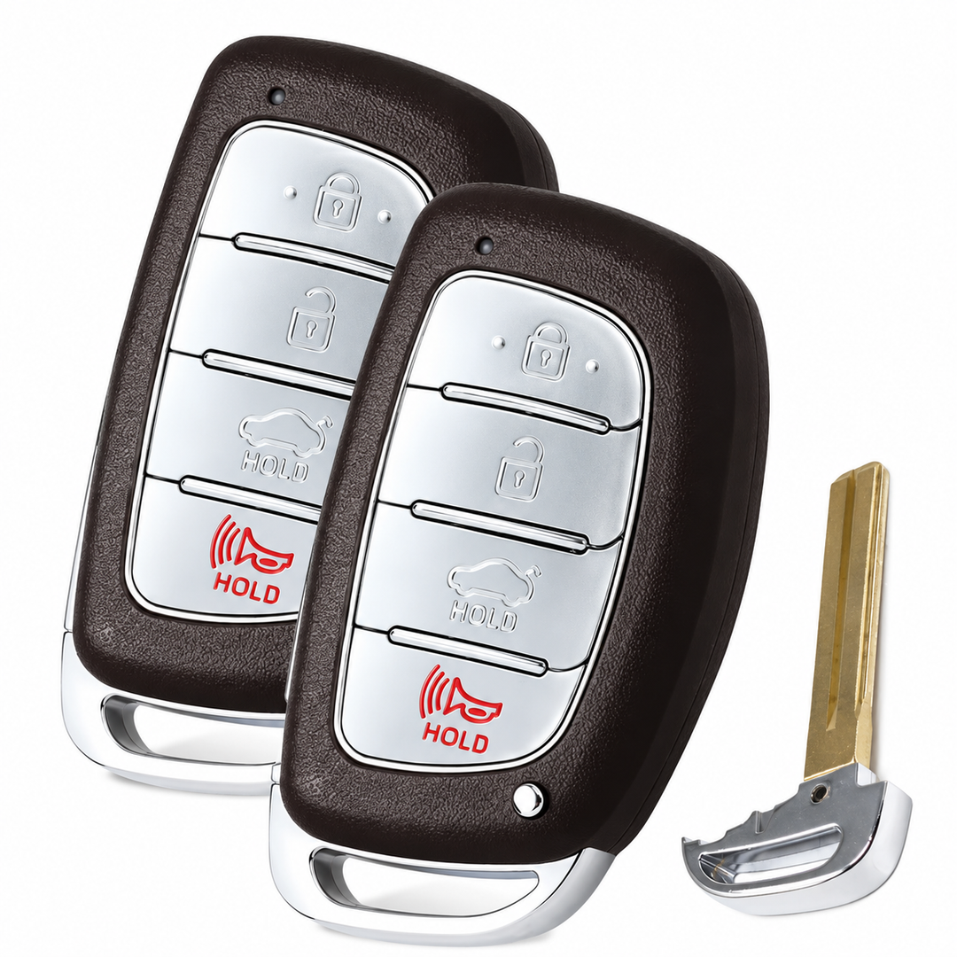 Hyundai 95440-F2000 remote pair — two complete remotes and blade