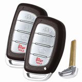 Hyundai 95440-F2000 remote pair — two complete remotes and blade