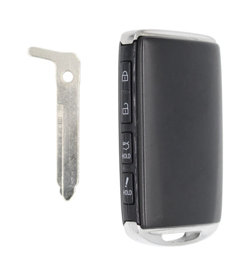 Remote with blade removed