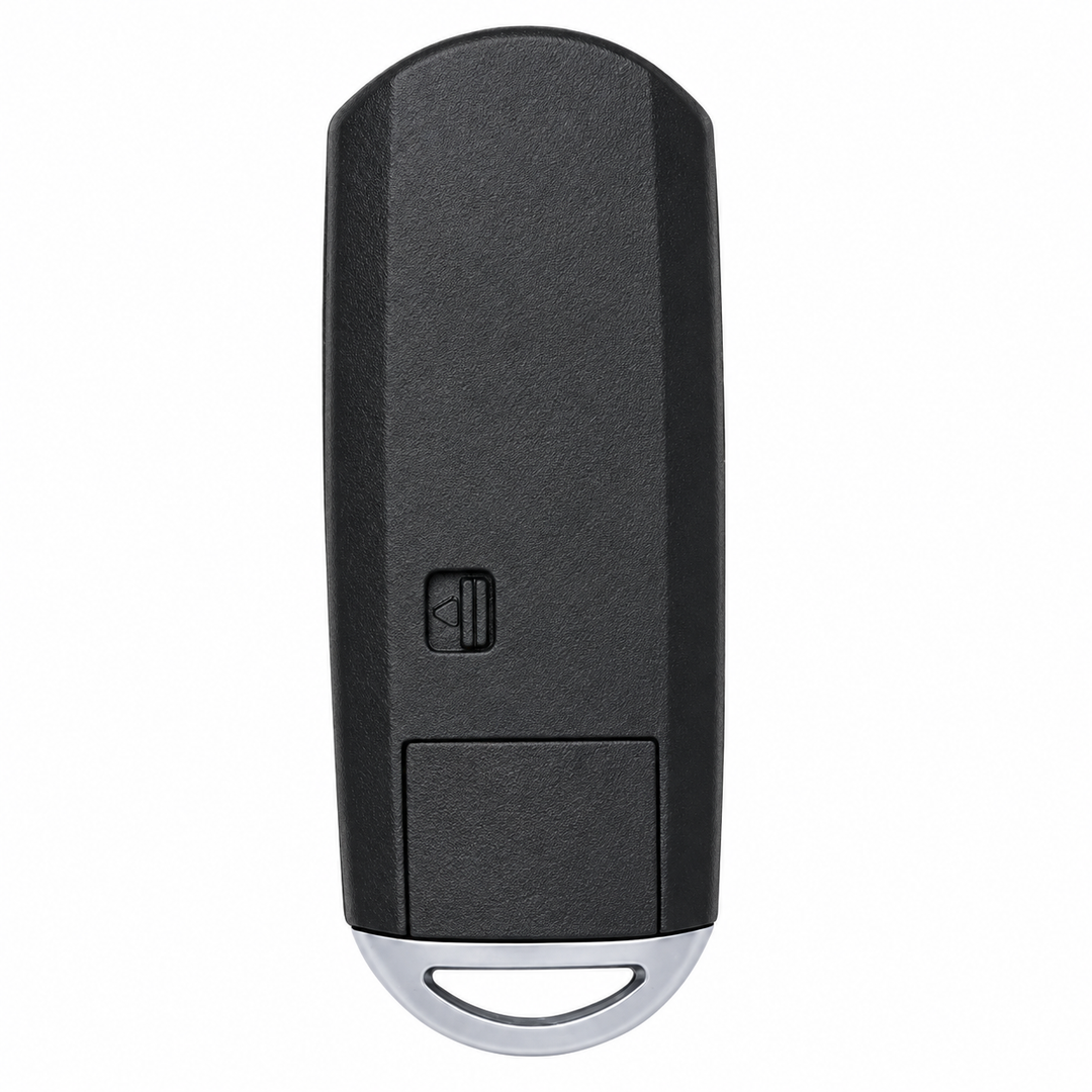 Mazda SKE13D01 four-button complete remote — back