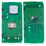 Mazda three-button remote — circuit board front and back