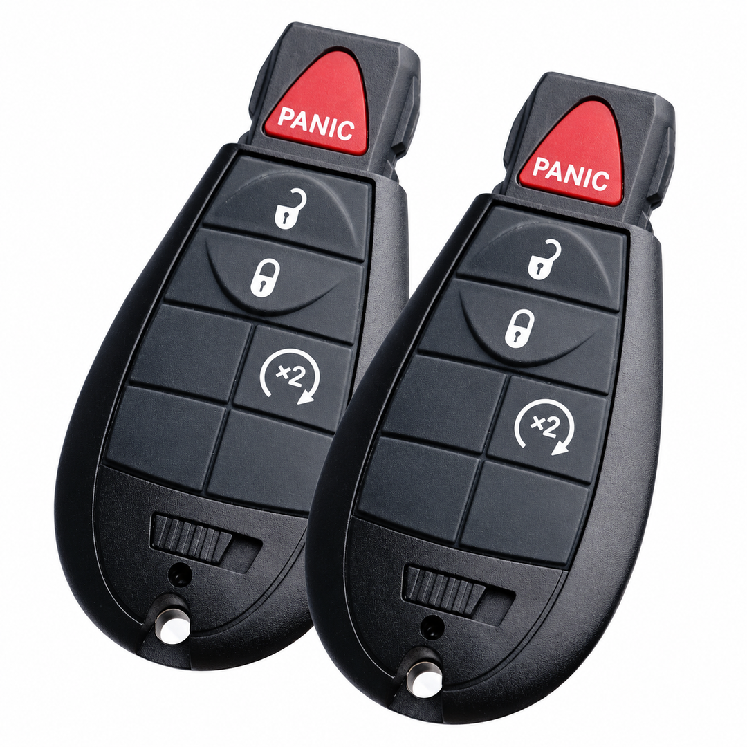 Ram GQ4-53T four-button Fobik key — set of two