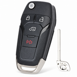 Ford Transit 164-R8236 empty four-button flip shell — shell and blade