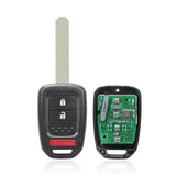 Honda three-button remote-head key view 3