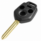 Subaru B110 empty four-button key shell set of 10; representative shell detail view 1
