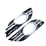 2PCS Fog Light Grille Chrome Left Right For 07-09 Benz E350 E550 MB1038115 2118850922 - view 1