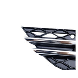 2PCS Fog Light Grille Chrome Left Right For 07-09 Benz E350 E550 MB1038115 2118850922 - view 6