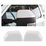 2x Tow Mirror Upper Cover Cap Pearl White For 2017-26 Ford F250 F350 Super Duty HC3Z17D743AA - view 4
