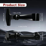 Black 2x Cooler Lid Latches Handle Grips for RTIC Yeti & More Coolers – product image 7