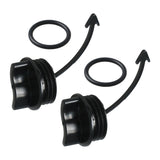 Black 2x Drain Plugs Fits for Sea-Doo Wake 155 GTI 130 GTR 215 Spark 900 – product image