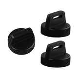 Black 3Pcs Ignition Key Cover Caps for Honda ATV TRX420 Rancher 350 400 420 5433534 – product image