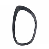Black Headlight Bezel Pair for 2017-2024 Mini Cooper Countryman