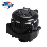 Black High Output 300Amp Alternator 6 Phase Hairpin for Chevy GMC Cadillac Truck – product image