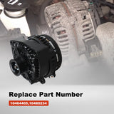Black High Output 300Amp Alternator 6 Phase Hairpin for Chevy GMC Cadillac Truck – product image 3