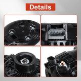 Black High Output 300Amp Alternator 6 Phase Hairpin for Chevy GMC Cadillac Truck – product image 4