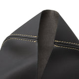 Black Leather Beige Stitch Console Lid Armrest Cover For 2016-2019 Nissan Maxima – product image 8