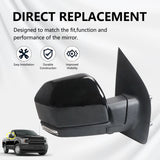 Black Right Mirror Power Fold Heated Camera For Ford F150 Extended Cab 15-20 FL3Z17682PB – product image 12