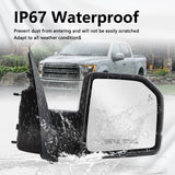 Black Right Mirror Power Fold Heated Camera For Ford F150 Extended Cab 15-20 FL3Z17682PB – product image 16