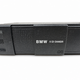 Used BMW 82111469404 six-disc CD changer - front sliding door detail