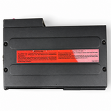 Used BMW 82111469404 six-disc CD changer - top panel and transport warning label