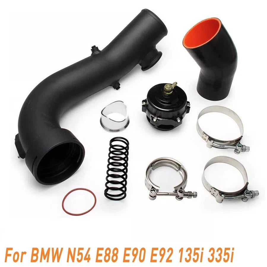 BMW N54 charge pipe and 50mm blow-off valve kit