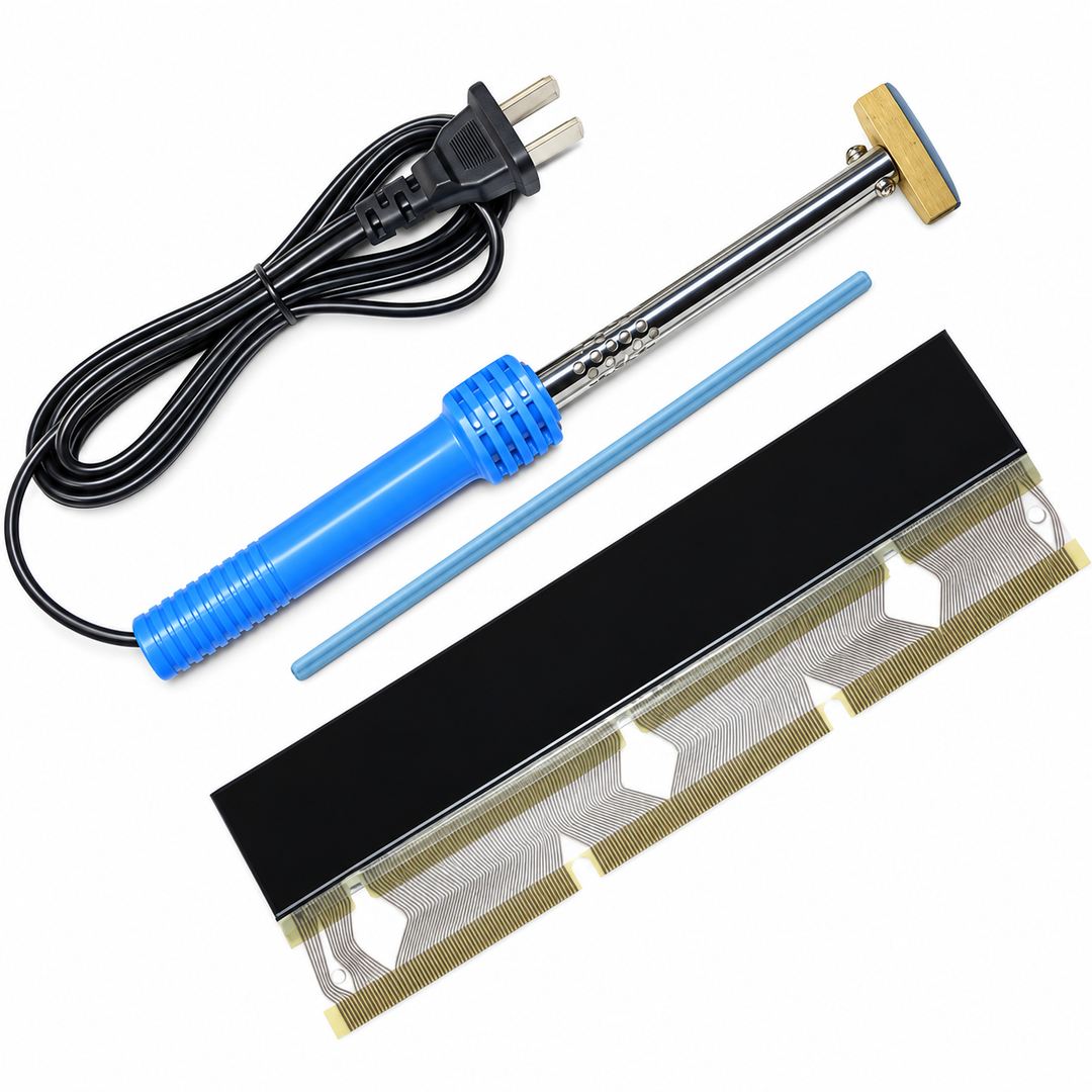 BMW instrument cluster LCD ribbon cable and optional bonding tool kit