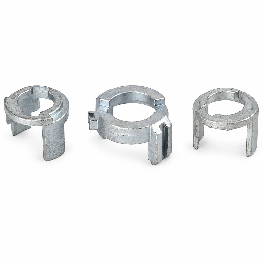 BMW X3 E83 door lock cylinder repair kit metal retainers front view