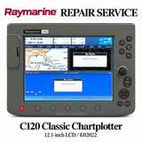 LCD Display Repair Service for Raymarine C120 Classic 12.1-inch GPS Chartplotter E02022