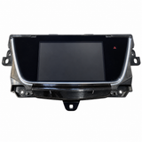 Cadillac XT5 CUE OEM 84129302 display screen and radio control panel front view