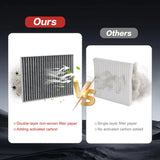Carbon Cabin Air Filter and Cover for Jeep Compass 2010-2016 68406048AA – product image